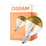 Osram Classic LED E14 Esférica Con Filamento Clara 4W 380lm - 827 Luz Muy Cálida | Reemplazo 34W