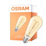 Osram Vintage 1906 LED E27 Edison Con Filamento Oro 4.9W 470lm - 922 Luz Muy Cálida | Mejor Reproducción De Color - Regulable - Reemplazo 40W