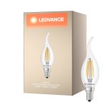 Ledvance Classic LED E14 Vela Con Filamento Clara 3.4W 470lm - 827 Luz Muy Cálida | Reemplazo 40W