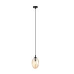 Emibig Colgante De Luz Astral Acero Negro | Apta para 1x E14 - Max 10W