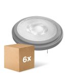 Multipack 6x Ledvance Superior Foco LED Reflector G53 AR111 11.7W 800lm 40D - 927 Luz muy Cálida | Mejor reproducción de color - Regulable - Reemplazo 75W