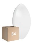 Multipack 5x Ledvance Surface Circular 350 Blanco 18W 1440lm - 840 Blanco Frio | IP44 - con Sensor - Reemplazo 2x18W