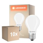 Multipack 10x Ledvance Classic LED E27 Pera Mate 5.9W 806lm - 827 Luz Muy Cálida | Regulable | mable - Reemplazo 60W
