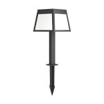 Eglo Pico Luz Altilia Solar Negro 7W 790lm - 830 Luz Cálida | IP65 - Sensor De Movimiento