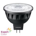 Philips Master LED Foco GU5.3 MR16 6.7W 460lm 36D - 940 Blanco Frio | Mejor reproducción de color - Regulable - Reemplazo 35W