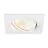 SLV New Tria 68 Foco Aluminium Blanco Cuadrado 8.3W 750lm 60D - 930 Luz Cálida | Recorte 68mm - Mejor Reproducción De Color - Regulable 