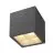 SLV Cube Aluminium Antracita 15W 2200lm - 827-830 CCT | Regulable