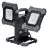 Ledvance Proyector LED Lámpara De Construcción Value Flex Negro 60W 6450lm 110D - 865 Luz De Día | IP65 - Batería - Simétrico