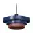 Ledvance LED Colgante De Luz Decor Layers Colgante De Luz Acero Azul | Apta para 1x E27