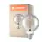 Ledvance Vintage 1906 LED E27 Globe Smoke 7.8W 360lm - 818 Luz muy Cálida | Regulable - Reemplazo 30W