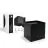 D'Lite Luz De Pared Elingen Aluminium Negro Up & Down 2.9W 170lm - 830 Luz Cálida | IP65 - A Pilas - Sensor De Luz