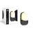 D'Lite Luz De Pared Atos ABS Negro | IP54 - Apta para 1x E27 