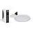 D'Lite Luz de techo Luma Blanco 18W 1700lm - 827 Luz Muy Cálida | IP44 - 29cm