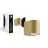 D'Lite Luz De Pared Vossem Oro | IP54 - Apta para 1x GU10