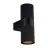 Nordlux Kyklop Luz De Pared Aluminium Negro Up & Down | Apta para 2x GU10