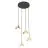Emibig Colgante De Luz Elit Acero Oro | Apta para 4x GX53 - Max 10W