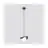 Emibig Colgante De Luz Ritual Acero Negro | Apta para 1x G9 - Max 8W