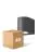 Multipack 4x D'Lite Luz De Pared Vossem Negro | IP54 - Apta Para 1x GU10
