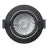 EcoDim Empotrado Foco Negro 6W 450lm 60D 827- 860 Ajustable Blanco | RGB - 85mm - Recorte 75mm - IP54 - Zigbee Regulable