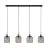 Eglo Colgante De Luz Chisle Acero Negro | IP20 - Apta para 4x E27 