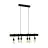 Eglo Colgante De Luz Townshend 6 Acero Negro | IP20 - Apta para 6x E27 