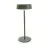 Eglo Lámpara De Mesa Simeri Solar Acero Verde 3W 250lm - 830-860 Ajustable Blanco | IP44 - Regulable al tacto - USB-C