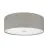 Eglo Luz de techo Pasteri Acero Níquel Satinado | IP20 - Apta para 3x E27 