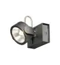 SLV Kalu Solamente Pared y Luz de techo Aluminium Negro 17W 1000lm - 830 Luz Cálida | Regulable 
