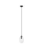 Emibig Colgante De Luz Astral Acero Negro | Apta para 1x E14 - Max 10W