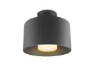 SLV Photoni Aluminium Negro | Apta para 1x E27