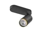 SLV Grip! Aluminium Foco Negro | Apta para 1x GU10