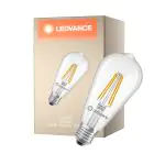 Ledvance Classic LED Edison E27 Pera Con Filamento Clara 3.8W 806lm - 827 Luz Muy Cálida | Reemplazo 60W
