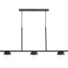 Nordlux Contina Colgante De Luz Metal 3-Foco Negro | Apta para 3x G9
