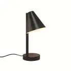 Nordlux Lámpara De Mesa Wilmer Metal Negro | Apta para 1x E14