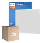 Multipack 4x Philips Panel LED Ledinaire RC065B 28W 3400lm - 840 Blanco Frio | 60x60cm - UGR 