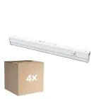 Multipack 4x Noxion Pantalla LED Batline V2.0 4W 480lm - 830-865 CCT | 30cm