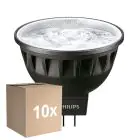 Multipack 10x Philips Master LED Foco GU5.3 MR16 6.7W 460lm 24D - 940 Blanco Frio | Mejor reproducción de color - Regulable - Reemplazo 35W