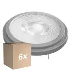 Multipack 6x Ledvance Superior Foco LED Reflector G53 AR111 11.7W 800lm 24D - 930 Luz Cálida | Mejor reproducción de color - Regulable - Reemplazo 75W