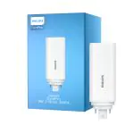 Philips CorePro PL-T LED Bulbo HF 9W - 840 Blanco Frio | 4-Pines - Reemplazo 26W