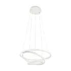 Eglo Colgante De Luz Lobinero-Z Aluminium Acero Blanco 40W 6100lm - 830-865 Ajustable Blanco | IP20 - Zigbee Regulable