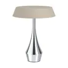 Eglo Lámpara De Mesa Turcio Acero Cromo 5W 310lm - 825-830-840 CCT | IP44 - Touch Regulable - USB-C